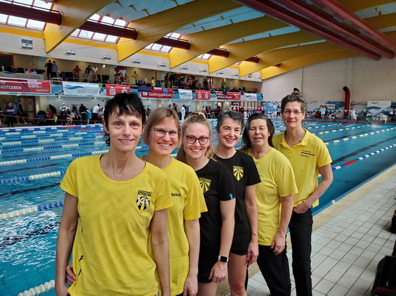 Foto der Mastersschwimmerinnen
